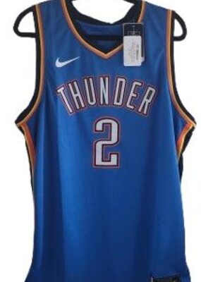 NBA 11139 Thunder #2 Gilgeous Alexander Icon Edition Blue Jersey XLARGE NEW NIKE